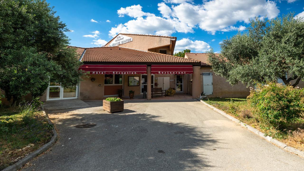 Hotel Logis La Grande Bastide Oraison Exterior foto