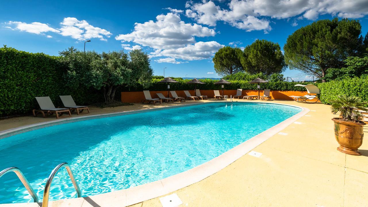Hotel Logis La Grande Bastide Oraison Exterior foto